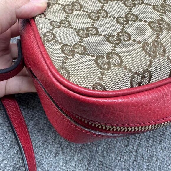 GUCCI Bree Leather Shoulder Bag 535-081525 - Picture 7 of 11